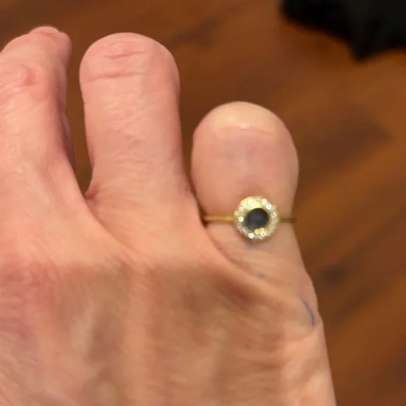 Ippolita Gold Ring with topaz stone 18k gold - Picture 2 of 7